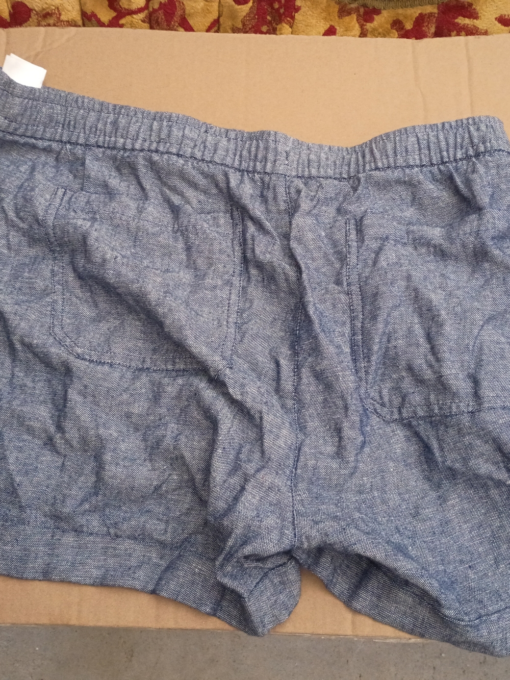 Old Navy Navy Blue High-Rise Shorts - Picture 3 of 3